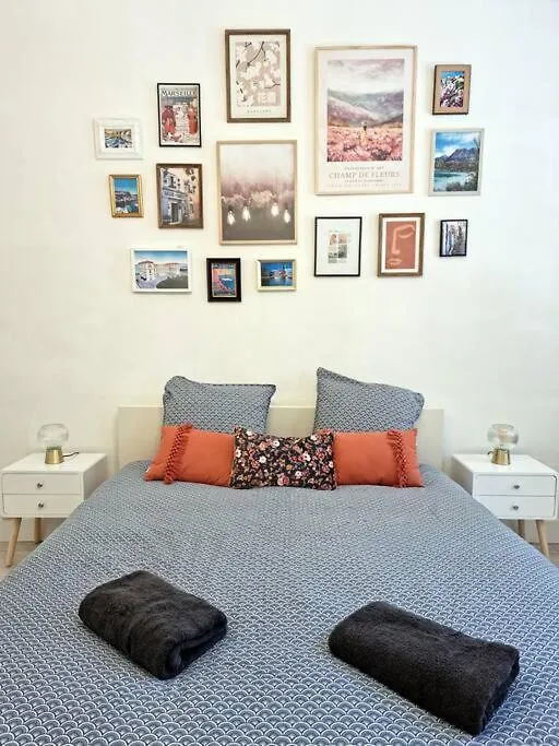 Appartement Resplendissant Entre La Plaine Et Le Cours Julien Et Proche Du Centre-Ville Marseille
